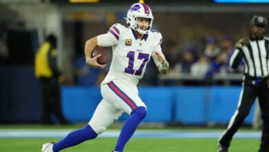 Here's what Bills' Josh Allen did during Chiefs Super Bowl victory parade and it was a sweet consolation prize