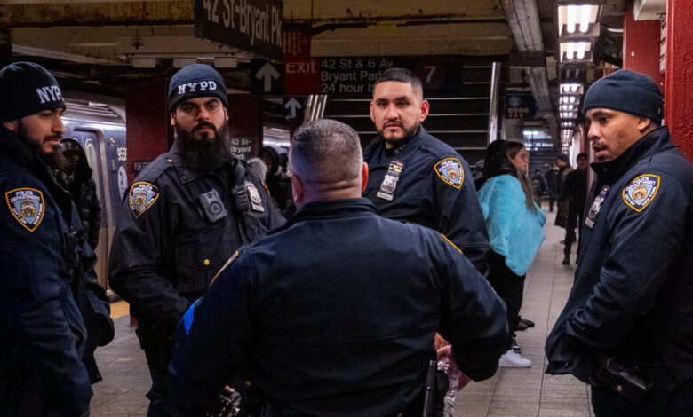 The National Guard and State Police will patrol subways and check bags