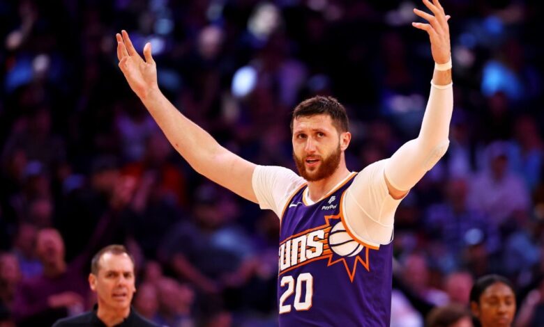 Nurkic was upset by officials after setting the Suns' rebounding record