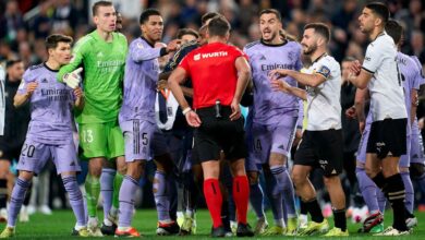 The referee tragedy overshadowed the positive points of Real Madrid and Valencia