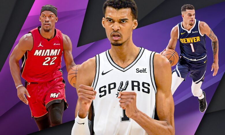 NBA Power Rankings - Wemby leads Spurs and the Heat push for the postseason