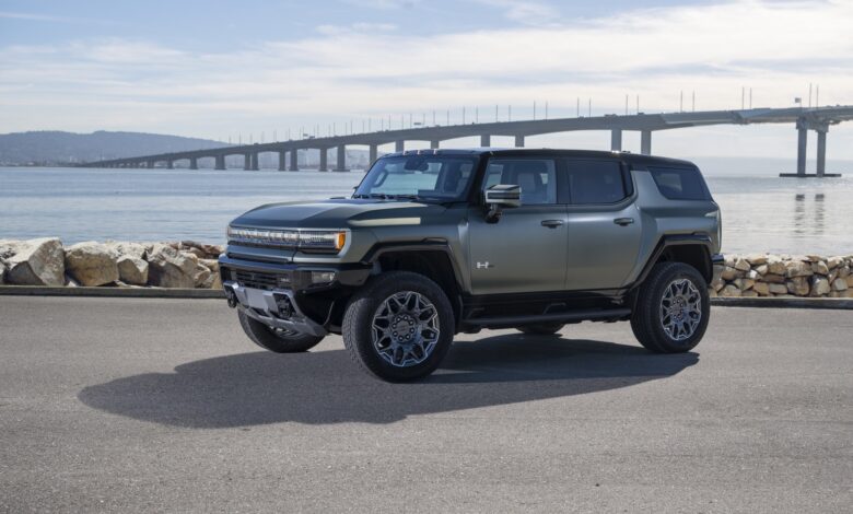 The GMC Hummer EV joins gas guzzlers on the list of those who make the most sense for the environment