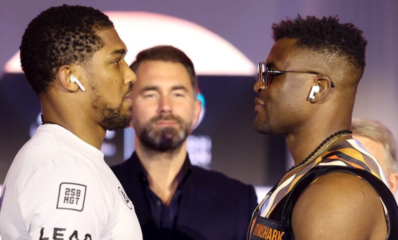 Anthony Joshua vs Francis Ngannou: Date, time, how to watch, background