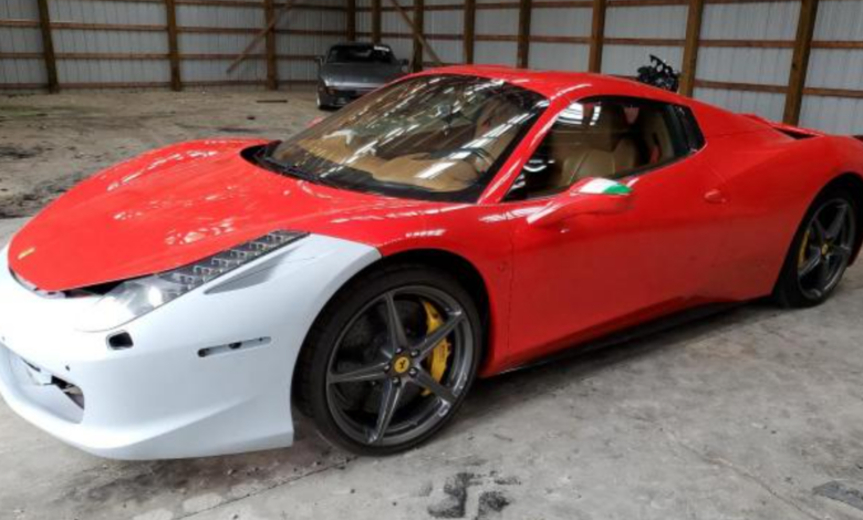 You should buy your first Ferrari from a junkyard
