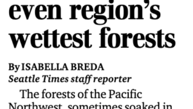 Another Deceptive Front-Page Climate Story in the Seattle Times