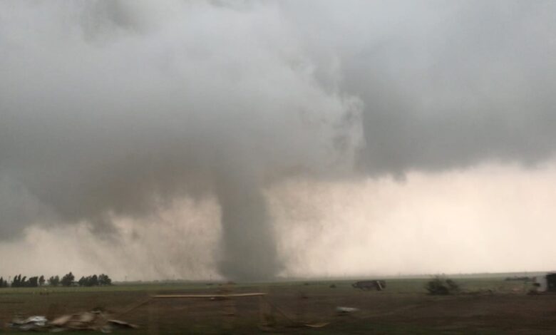 Tornadoes and storms overnight left extensive destruction in Nebraska and Iowa