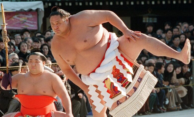 Akebono, Hawaiian-born Sumo Champion in Japan, dies at age 54