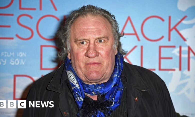 Depardieu was questioned over allegations of sexual assault
