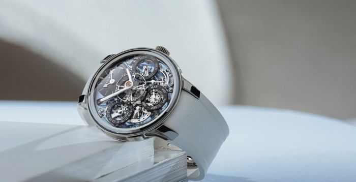 MB&F adds blue to the LM Perpetual EVO