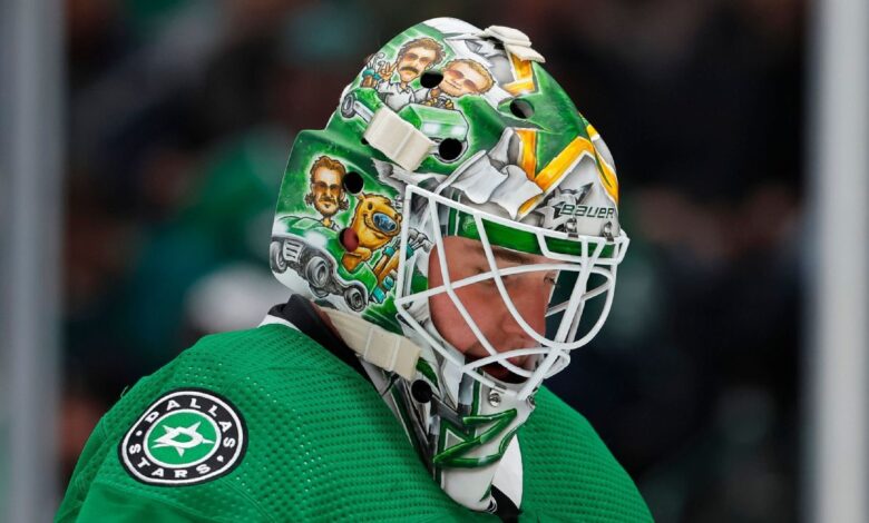 What's on the goaltenders' masks during the Stanley Cup playoffs?  our guide
