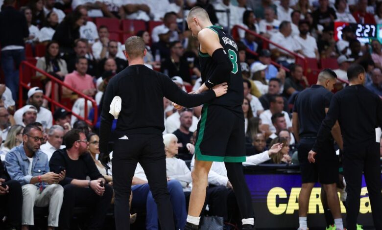 The Celtics led 3-1 but lost to Kristaps Porzingis