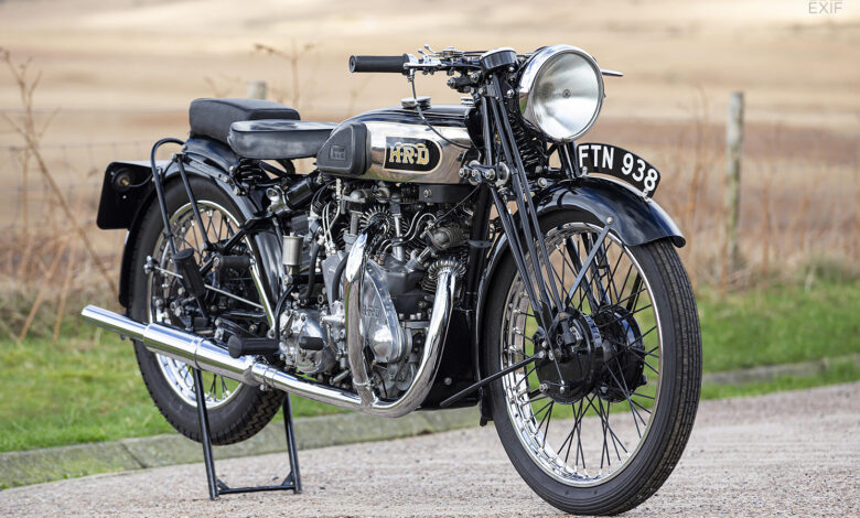 1938 Vincent Series-A Rapide Motorcycle