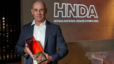 West Coast Motorcycles won the Honda dealer of the year award
