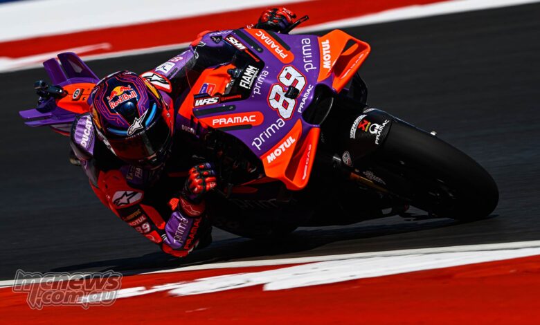 Recapping MotoGP/2/3 action from COTA on Friday