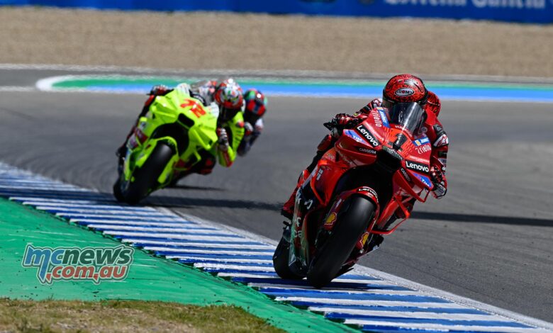 Recapping MotoGP/2/3 action from Jerez on Friday