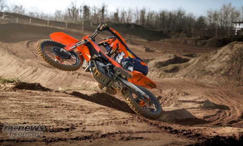 Updated information about the KTM SX 2025 and KTM SX-F 2025 models