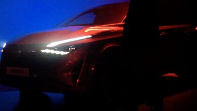 Nissan Qashqai facelift 2025 teased before launch