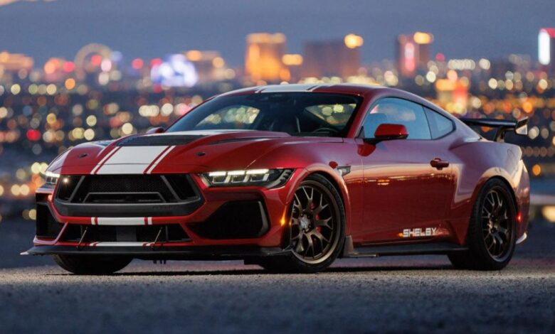Shelby's upgraded Ford Mustang has a capacity of 620kW