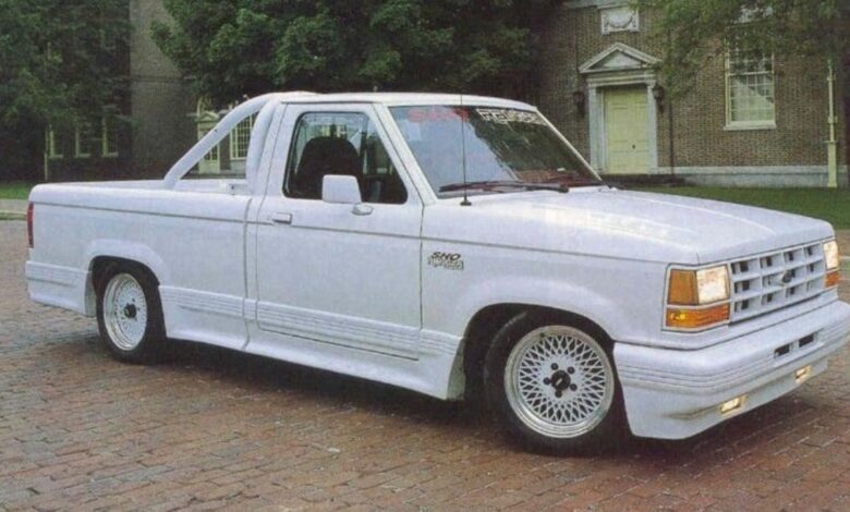 Ford produced the Ranger SHO 4 ​​years before the Lightning SVT