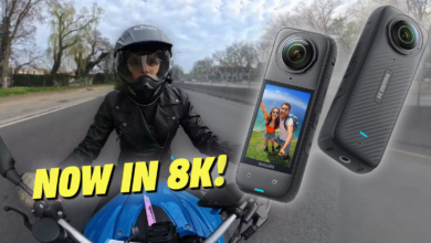 The Insta360 X4 is a great action camera for motorcyclists