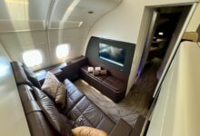 Etihad's Airbus A380 - and the exclusive Residence - has officially returned to the US