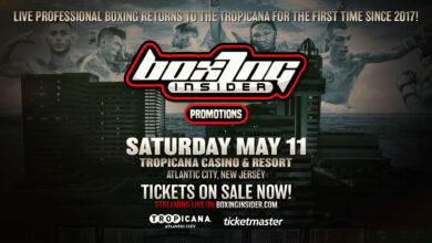 Boxing Insider will bring boxing back to Atlantic City on May 11