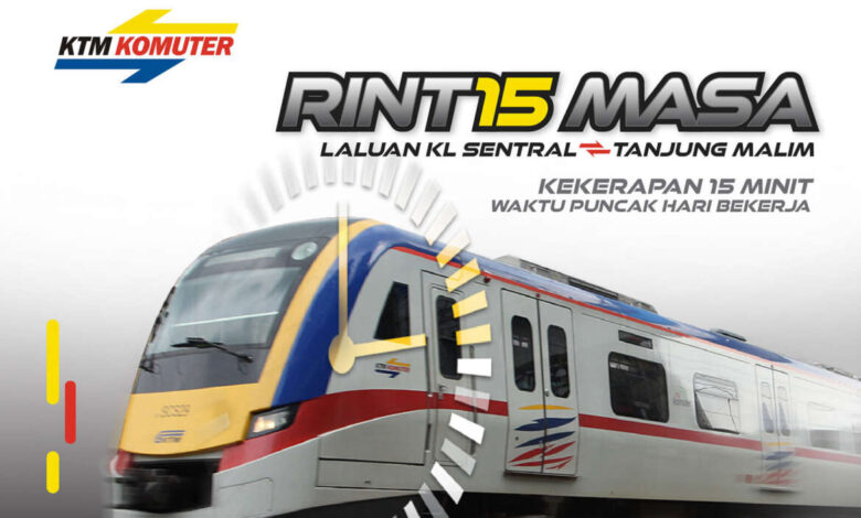 KTM Komuter Tg Malim – KL Sentral route to operate with 15 minutes frequency from next Mon, April 22