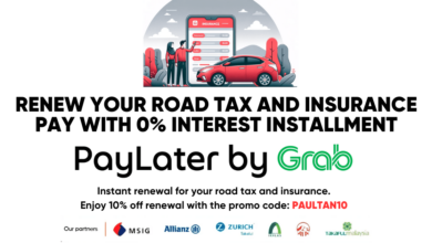 Renew your car insurance in installments using Grab PayLater with Paul Tan Car Insurance renewal service