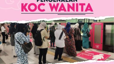 Women’s coach implemented on MRT Putrajaya Line, starts today – pink markings on platform and in trains