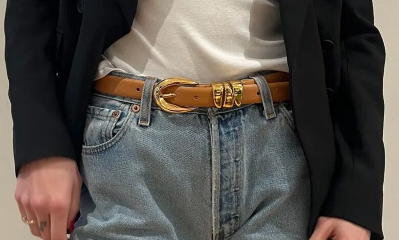 This $58 Viral Madewell belt is a can't-miss spring piece