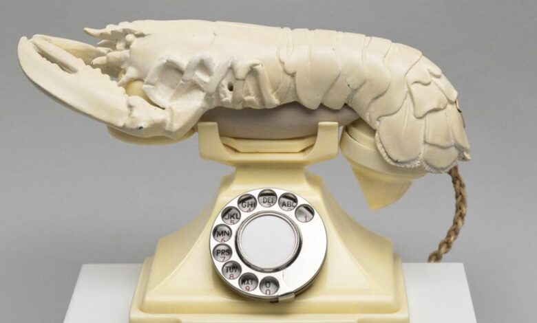 Salvador Dali lobster phone uses AI to answer museum visitors' questions: NPR
