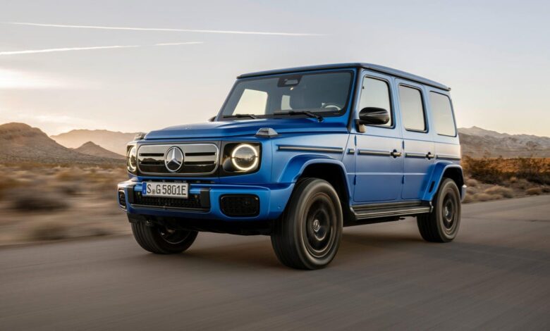 Electric Mercedes-Benz G-Wagen Revealed As The Ultimate Off-Roader