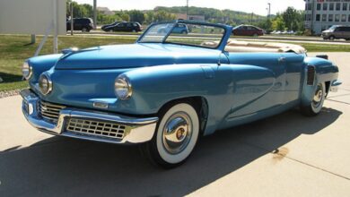 Spend $2 million on the only Tucker convertible ever made because you're worth it