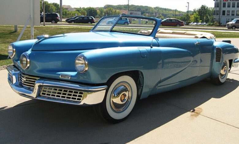 Spend $2 million on the only Tucker convertible ever made because you're worth it