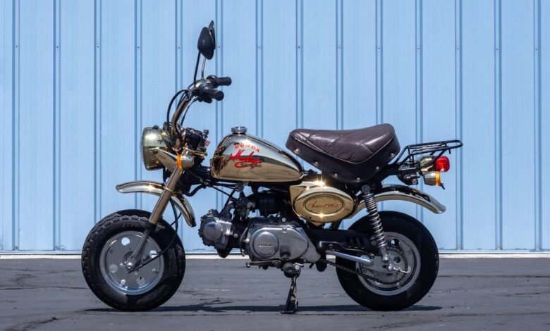 Speed ​​reading: A rare Honda Monkey Gold Edition and more