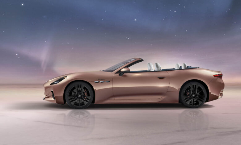 Maserati launches luxury electric convertible in the US