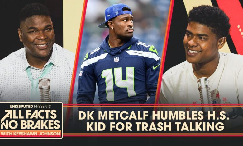 DK Metcalf, Seahawks WR Humbles High School Kid for Trash Talking