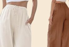 I'm packing the right pair of cool linen pants for my upcoming beach vacation
