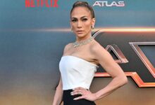Jennifer Lopez wears wedding ring to 'Atlas' premiere