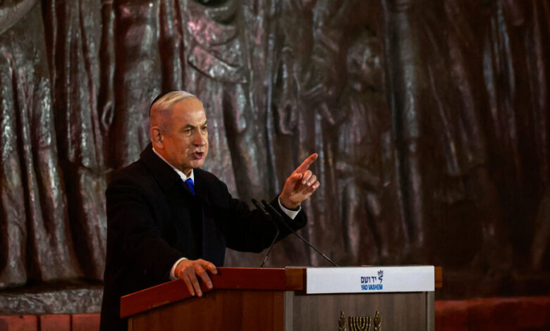 Netanyahu asserted Israel's right to fight in his defiant speech