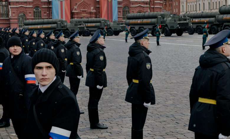 At Russia's Victory Day parade, Putin kept his distance from Ukraine