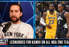 Kawhi Leonard making All-NBA Second Team over LeBron is