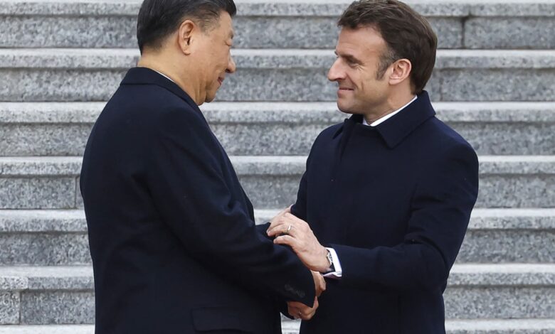 French President Macron is preparing to visit Mr. Xi about trade and Ukraine issues