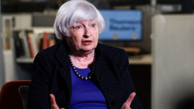 Yellen sees no 'showrunner' on G7 Ukraine loan backed by income from Russian assets