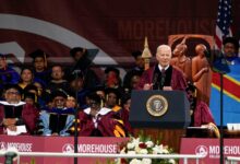 Biden confronts Gaza, 2024 election vulnerabilities in Morehouse speech