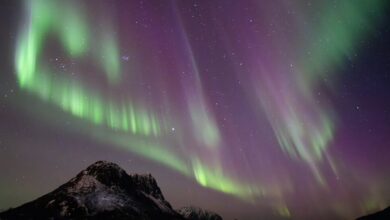 Solar storms can light up the night sky