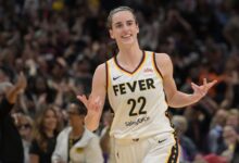 Caitlin Clark's deep 3-pointer buried the Sparks, giving the Fever its first win