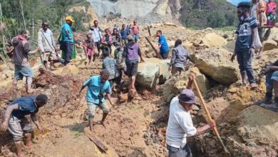 UN migration agency says landslide in Papua New Guinea: 670 people may have died