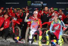 Report in batches from 250-450 AMA SX in Denver