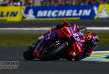 Recapping MotoGP/2/3/E action from Le Mans on Friday